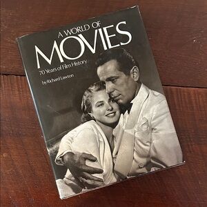 Vintage 1974 A World of Movies Coffee Table Book